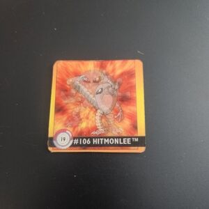 Pokemon Card 1999 Action Flipz Premier Edition Holo Hitmonlee 19.